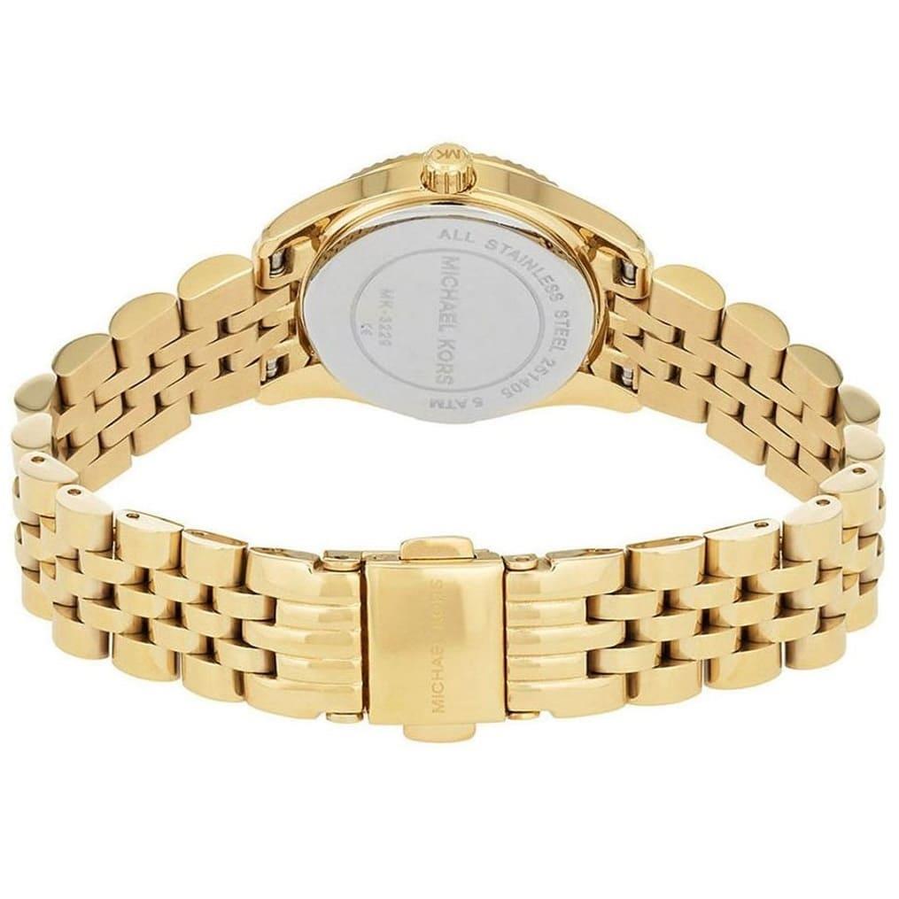 Michael Kors MK3229 Silver Dial Gold-Tone Stainless Steel Ladies Watch Michael Kors MK3229 Silver Dial Gold-Tone Stainless Steel Ladies Watch